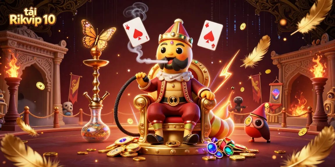 Engage in winning gaming strategies with tải Rikvip 10 featuring vibrant casino elements.
