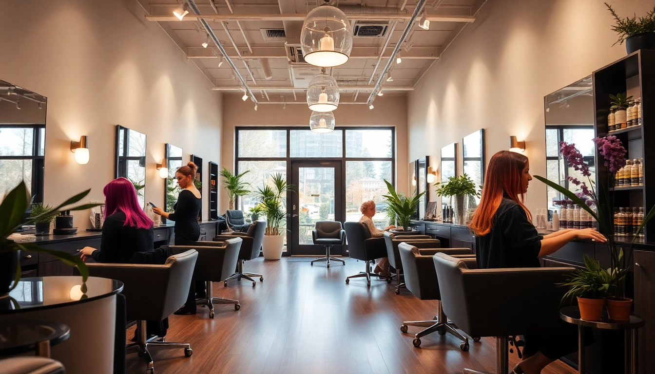 Omnia Salon offers a welcoming atmosphere with professional stylists and eco-friendly Aveda products in San Diego.