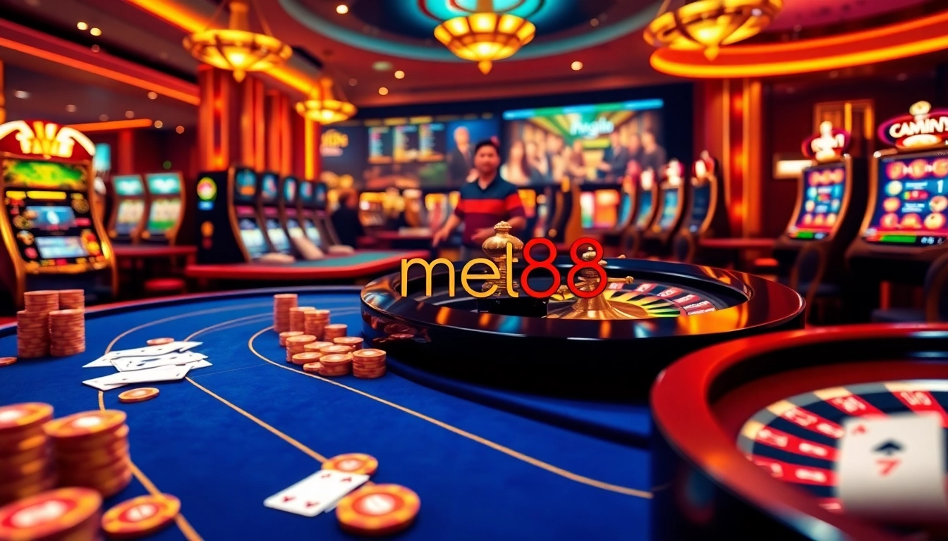 Experience the excitement of nhà cái me88 with vibrant casino games and immersive online betting.