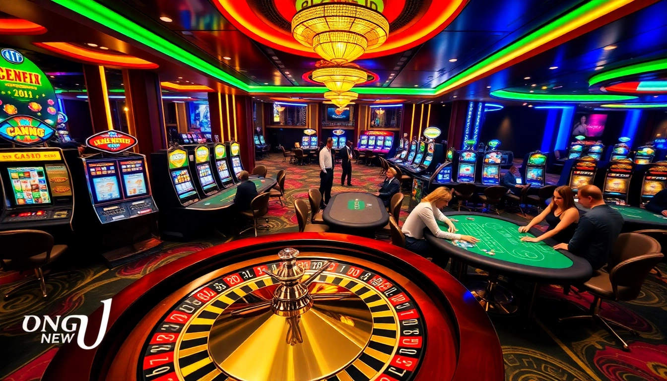 Exciting gambling scene at 888 NEW with roulette and poker action.