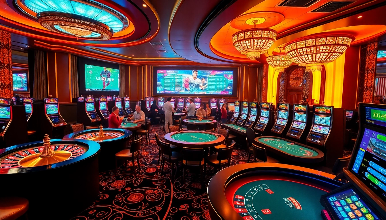 Experience the thrill of casinos with live betting insights from https://okwintv.global/ in an elegant gambling atmosphere.