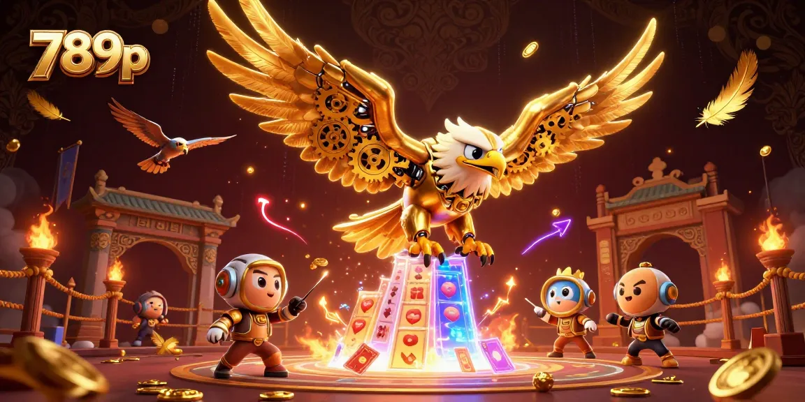 Experience thrilling plays as the 789p golden eagle dives through slot reels and cards.