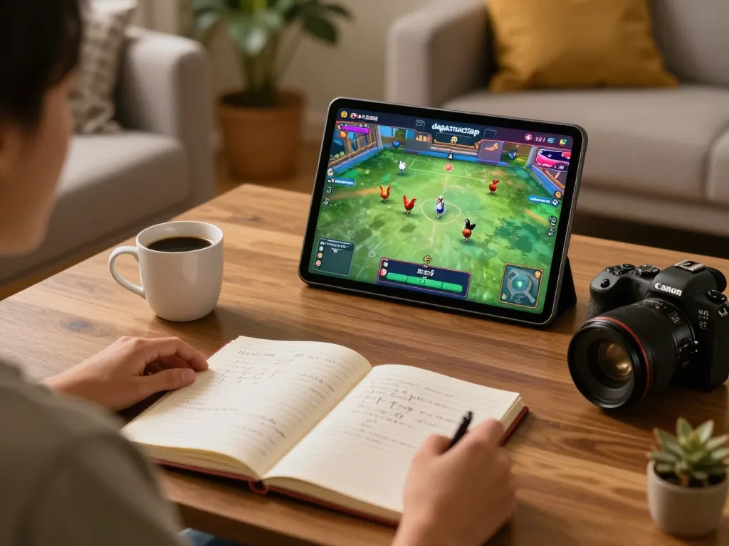 Engage with dagatructiep through an immersive online gambling experience, showcasing a player viewing live matches in a cozy home