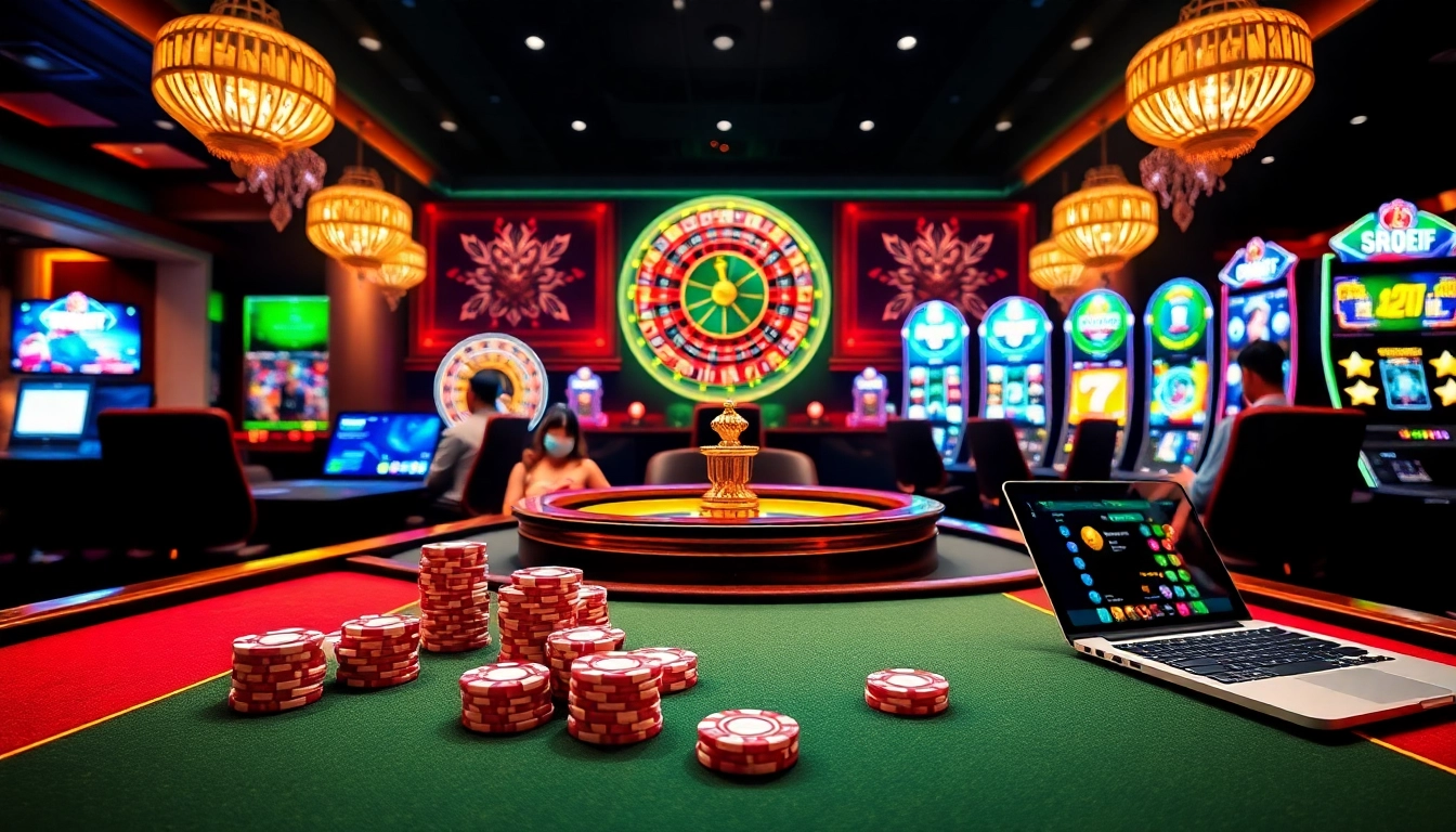 Experience excitement at https://nhatvip.meme/ with a vibrant online casino atmosphere.