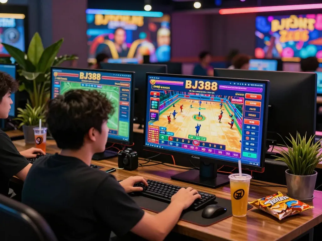 Interactive online betting experience on https://bj388.my showcasing vibrant cockfighting matches and live betting excitement.