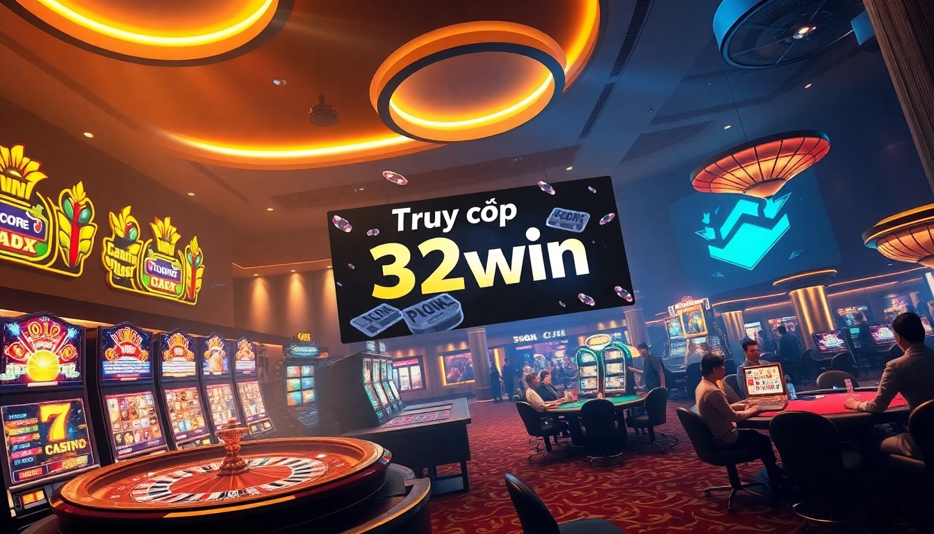 Experience the excitement of gambling and win big by Truy cập 32win at a luxurious casino.