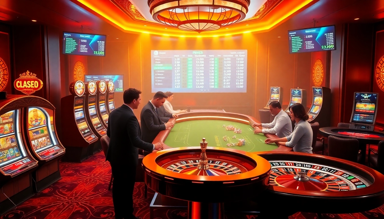 Experience exciting gameplay at crypto online casinos with vibrant tables and modern gaming interfaces.