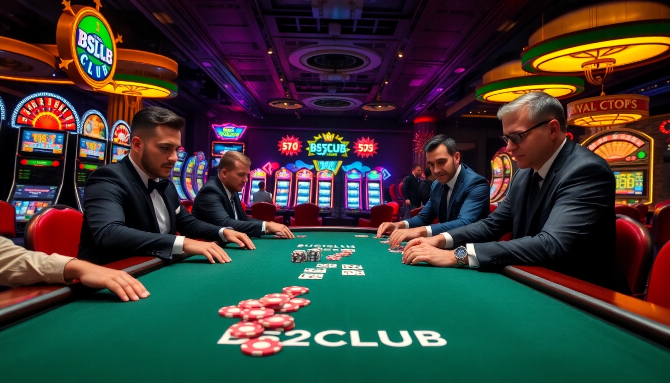 Experience thrilling gameplay at B52CLUB with poker, enchanting slots, and vibrant casino atmosphere.