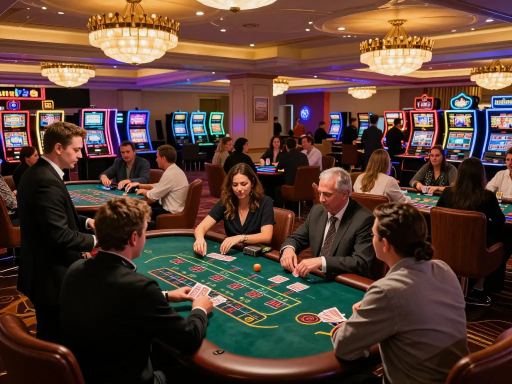Experience thrilling gameplay at 11win casino with vibrant blackjack action and elegant atmosphere