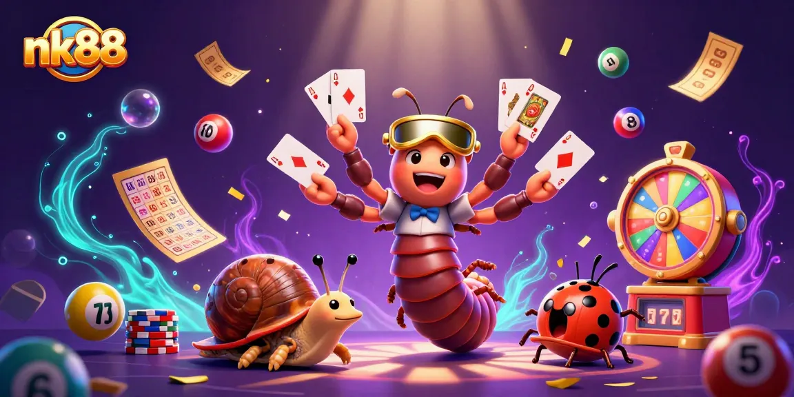 Experience the thrill of nk88 casino with a millipede dealer and dynamic gaming elements.
