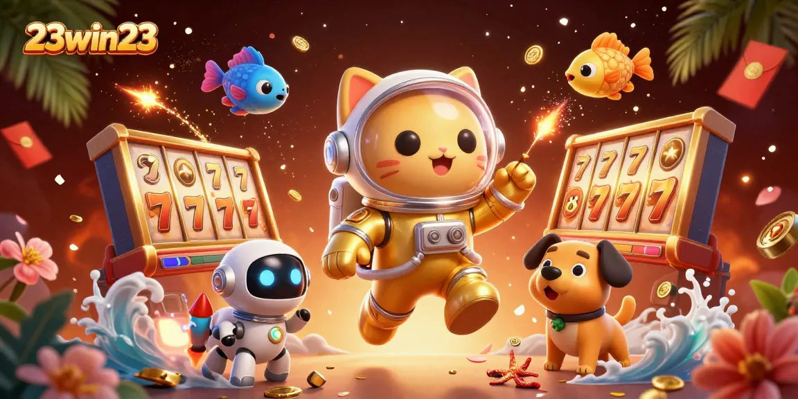 Engage with thrilling games at 23win23, featuring exciting jackpots and colorful visuals.