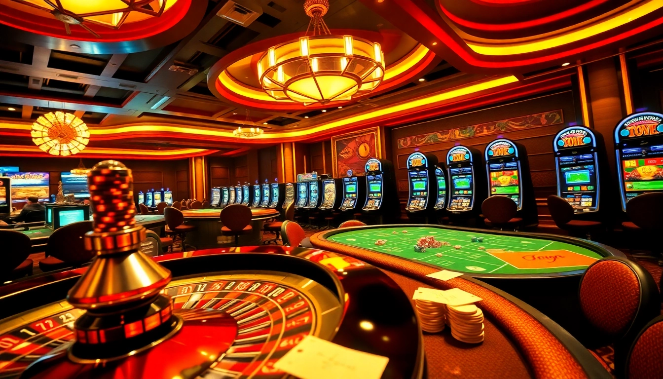 Engaging players at the De bet casino table, full of poker chips and betting slips.