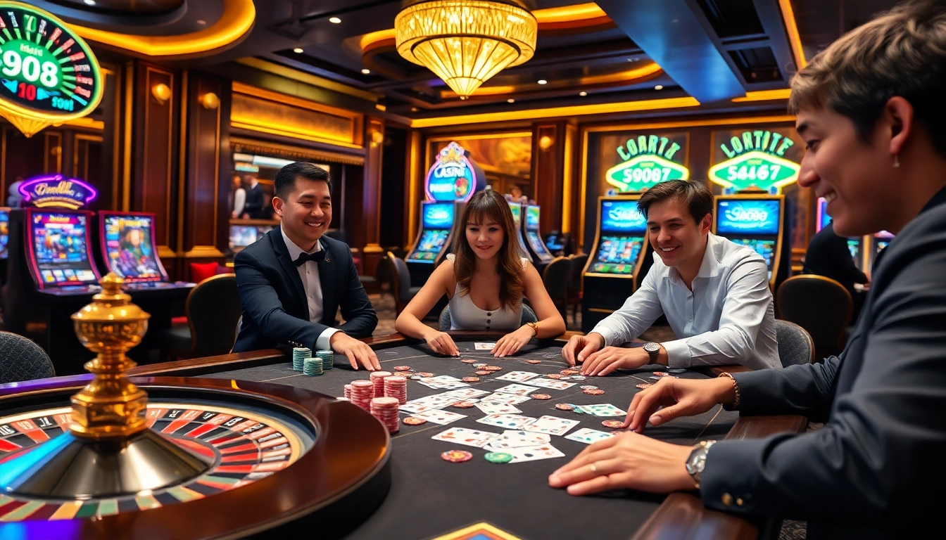 U888 offers a thrilling poker environment with vibrant chips and engaging players at the table.