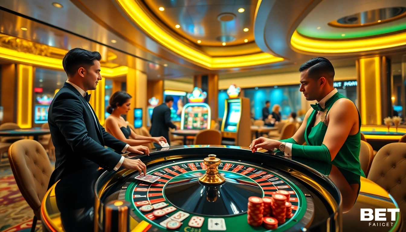 Experience the excitement of 8KBET with vibrant casino games and engaging players.