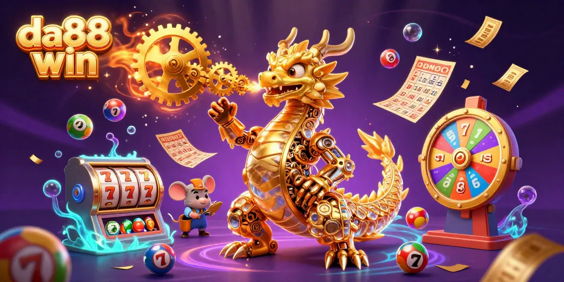Experience thrilling game action with da88 win, featuring lively slots elements and a magical atmosphere.