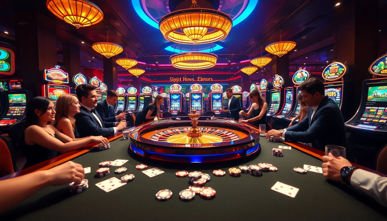 Experience the thrill of winning at 188V's vibrant casino with a luxurious roulette table.