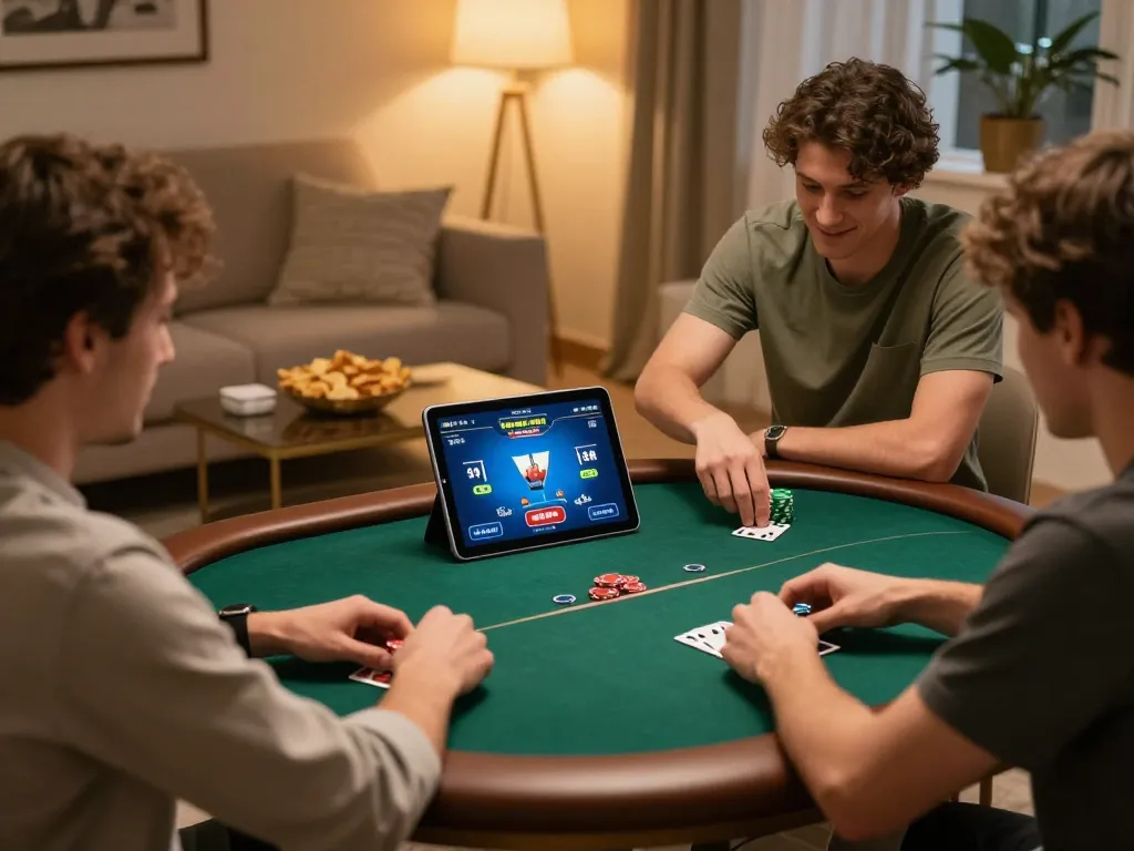 Engaging in online poker at home, experience the thrill of https://tr88bet.com/ with friends.