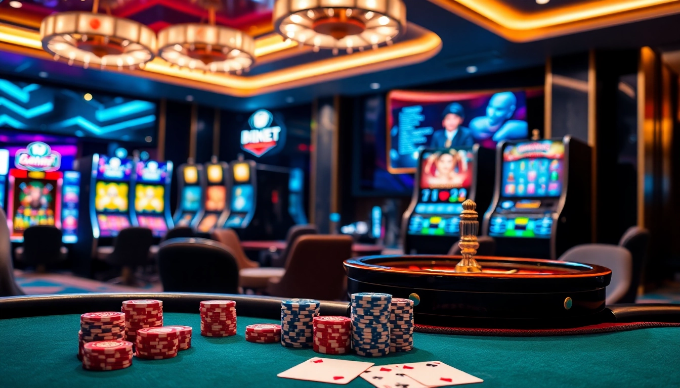 Exciting gambling scene at https://e2bet-games.org with luxurious poker and slot games.