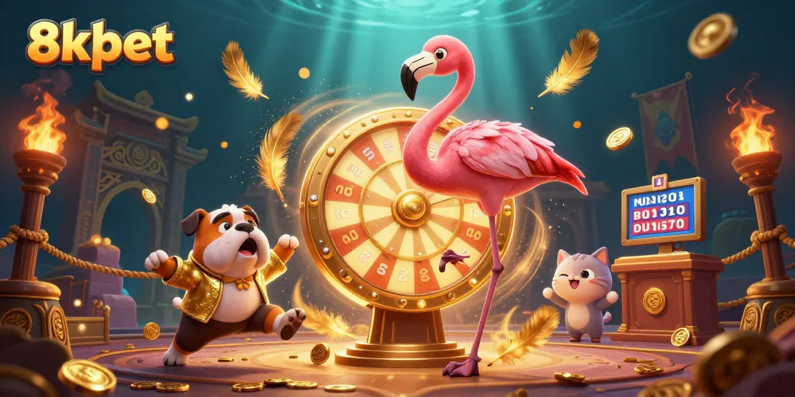 Play and win big with 8xbet in this immersive 3D casino gaming scene.