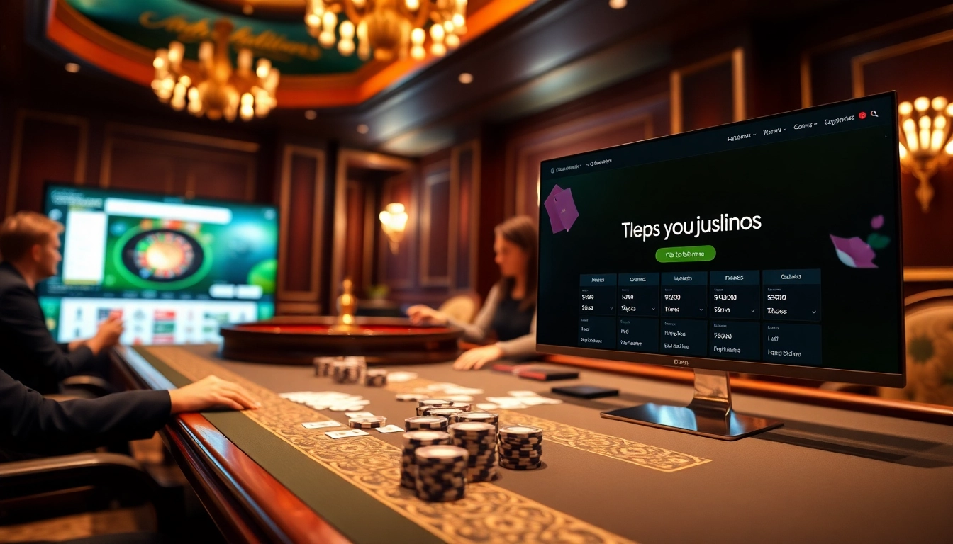 Experience the thrill of online gambling at https://tapdoankjc.com/ with a vibrant casino atmosphere.
