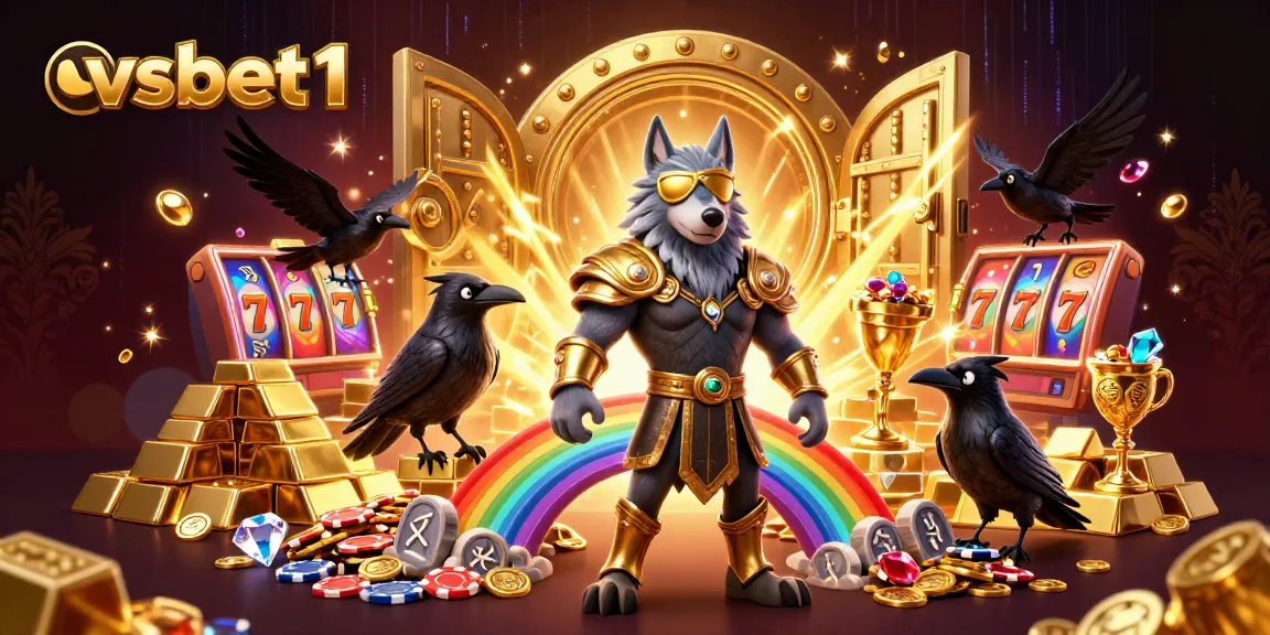 Engage in thrilling gameplay at vsbet1 featuring a Norse-inspired casino scene, rich in treasure and excitement.