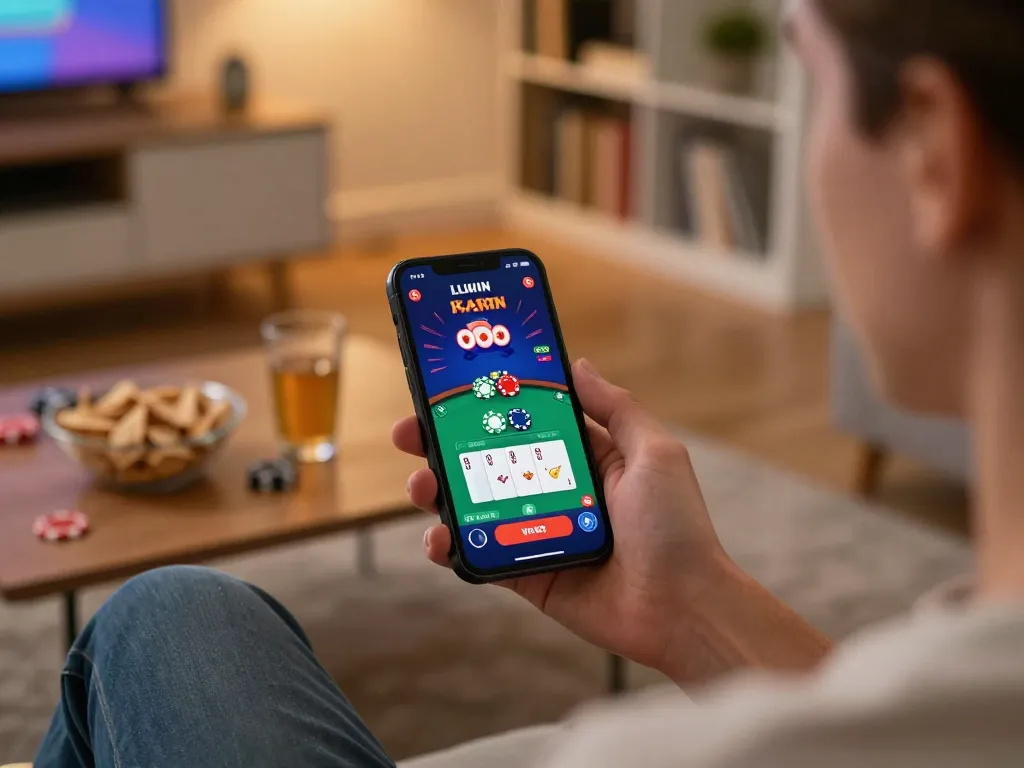 Experience llwin Download on your smartphone while enjoying a cozy home gaming atmosphere