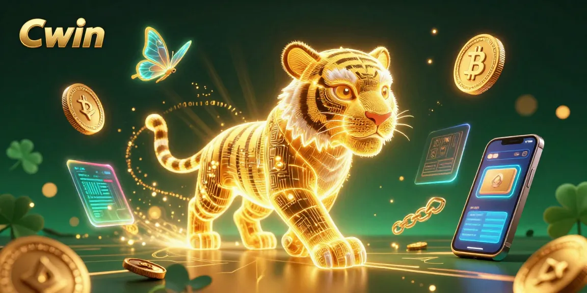 Cwin illuminates the digital casino universe with vibrant elements, showcasing successful gameplay.