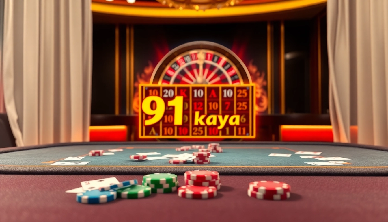 Experience the excitement of 918kaya Download through this immersive online gaming scene.