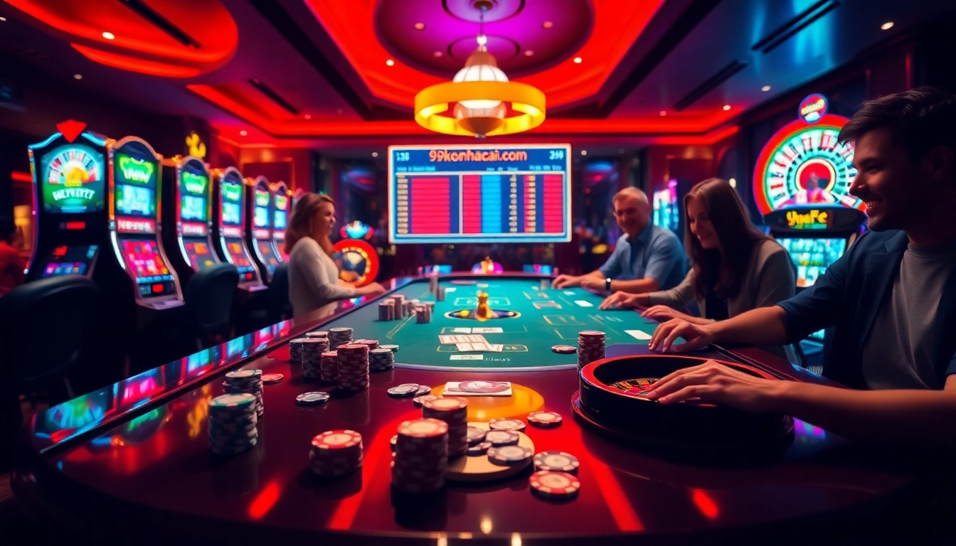 Engage in excitement at 9keonhacai.com with vibrant casino games and betting action.