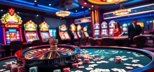 Experience the thrill of gaming at nhà cái go99 with vibrant casino tables and engaging gameplay.