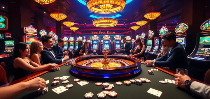 Experience the thrill of winning at 188V's vibrant casino with a luxurious roulette table.