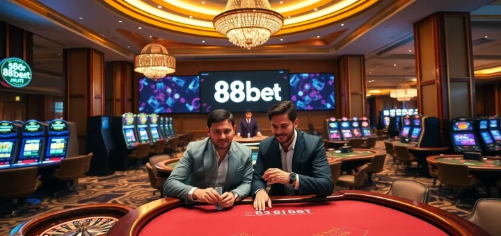 Experience the excitement of gambling at 88bet casino with lively games and vibrant atmosphere.